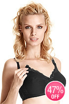 ROSALIE NURSING BRA BLACK