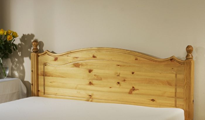 FSM Boston 4ft 6 Double Pine Headboard