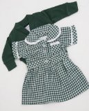 FRILLY LILY MEDIUM DOLLS SUMMER SCHOOL UNIFORM FOR 18-20 INS DOLLS AND BEARS