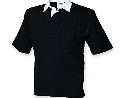 Front Row Mens Short Sleeve Casual Style rugby shirt