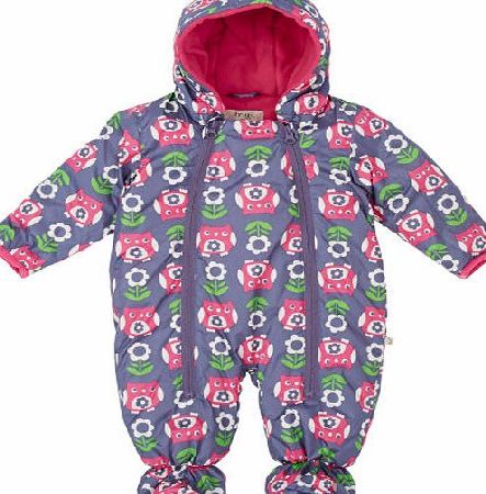 Frugi Girls Frugi Billie Pram Suit Jacket - Daisy Owls