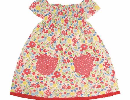 Frugi Girls Frugi Smocked Gypsy Dress Dress -