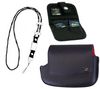 10318 Leather case + memory card holder + strap