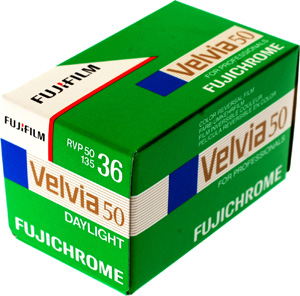 Velvia 50 - 135-36 (Single Roll) - NEW VERSION