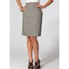 full circle Dog Tooth Pencil Skirt