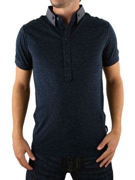 Navy Rowe Polo Shirt