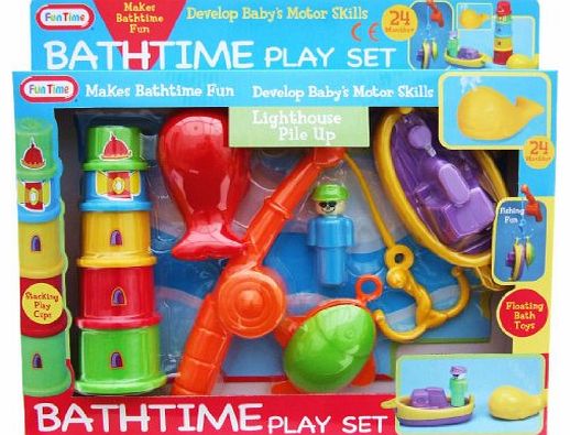 Funtime Fun Time Bath Time Play Set