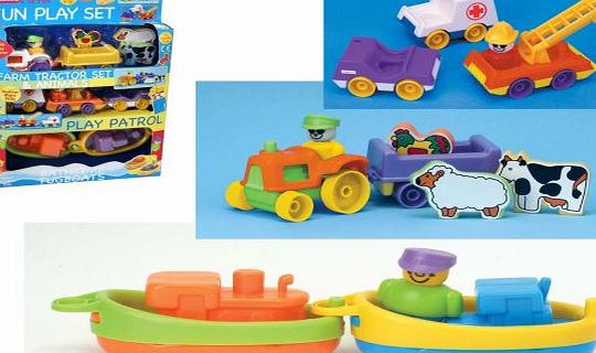 Funtime Fun Time Vehicle Play Set