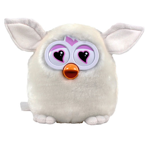 Furby 14cm Soft Toy - White