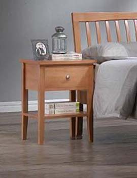 Norway Bedside Table in Beech