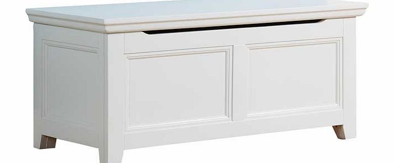 Venice Blanket Box - White