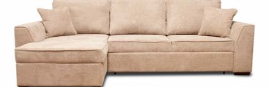 Furniture Village Studio LHF Corner Sofa Bed with Chaise