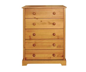 Furniture123 Alpina 5 Drawer Chest
