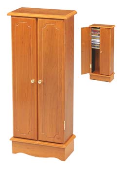 Furniture123 Bath CD Cabinet in Teak