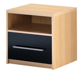 Furniture123 Caxton Furniture New Horizons 1 Drawer Bedside