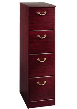 Furniture123 Cherrywood Estates 4 Drawer File 10525