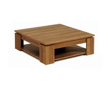 Hannon Square Coffee Table in Teak