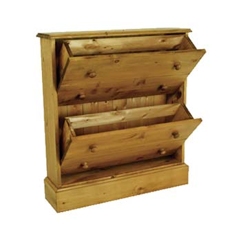 Holland Pine Shoe Cupboard