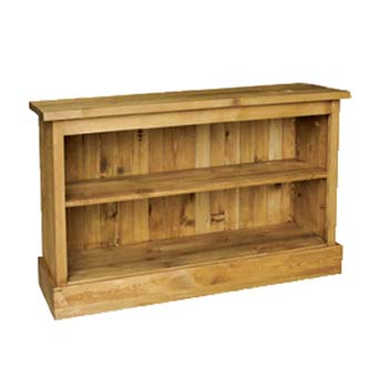 Hyde Pine Window Bookcase