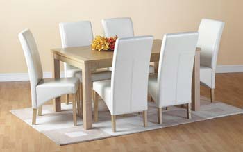 Kensington Dining Set in Cream