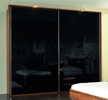 Furniture123 Lanos Wardrobe in Black