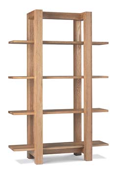 Furniture123 Lyon Oak Open Shelf Unit