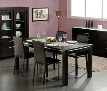 Matrix Rectangular Dining Table in Wenge