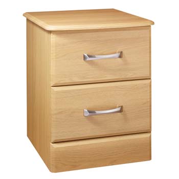 Furniture123 Maybn 2 Drawer Bedside Table