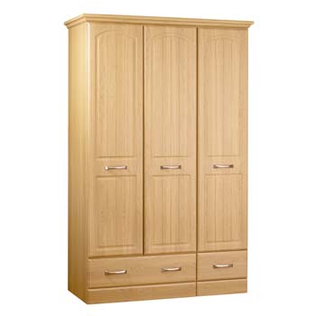 Furniture123 Maybn 3 Door 2 Drawer Wardrobe