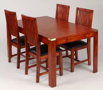 Furniture123 Military Dining Set