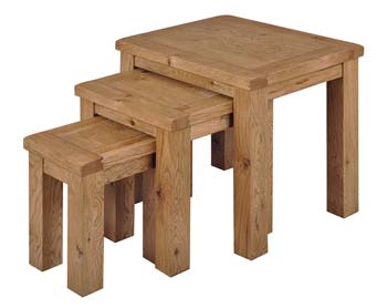 Newlyn Oak Nest of Tables