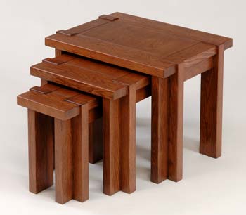 Nexus Nest Of Tables in Chestnut