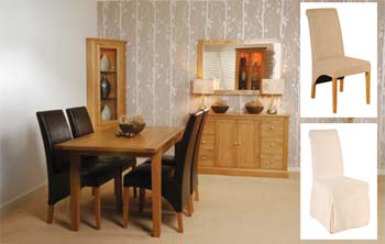 Furniture123 Oakamoor Rectangular Extending Dining Set