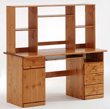 Oona Pine Large Computer Desk