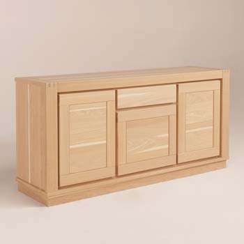 Oran Oak 3 Door Sideboard