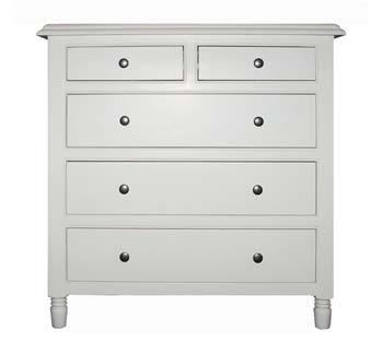 Portman Ivory 5 Drawer Chest