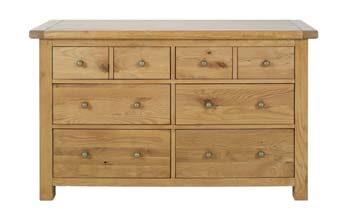 Prema Double 8 Drawer Chest