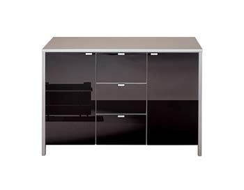 Furniture123 Prestige Large Sideboard in Black