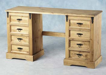 Ramona Double Pedestal Dressing Table