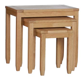 Rhode Oak Nest Of Tables