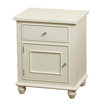 Rosalie White Pine Bedside Table