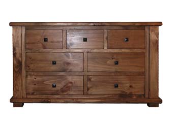 Rudson Rustic 7 Drawer Chest