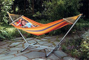 Silver Sun Hammock Set