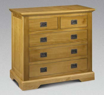 Furniture123 Spencer Pine 5 Drawer Chest
