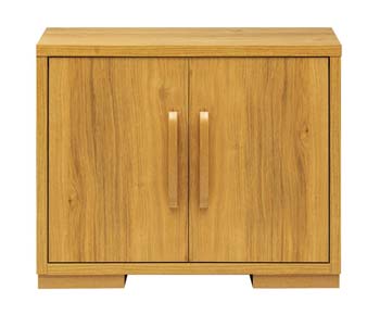 Stratton 2 Door Small Sideboard in Oak