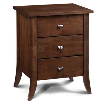 Furniture123 Sumatra 3 Drawer Bedside Chest - FREE NEXT DAY