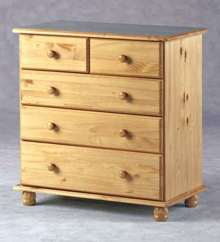 Sun Pine 3 + 2 Drawer Chest