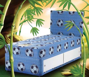 Sweet Dreams Goal Kids Divan and Mattress