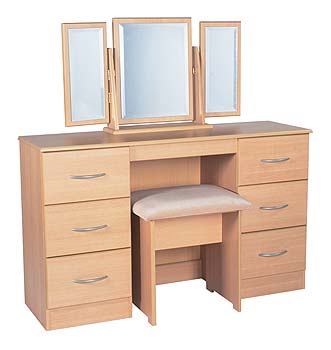 Tara Ramor 6 Drawer Dressing Table