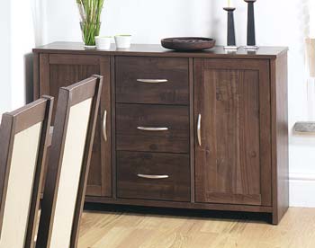 Furniture123 Tetro Large Sideboard in Walnut